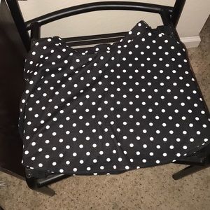 A medium polka dot skirt